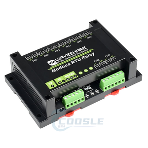 Modulo relè Modbus industriale RTU 8-ch con interfaccia RS485, circuiti di protezione Multi isolamento, alimentazione 5V