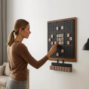 Trò Chơi Hiện Đại Phòng Trang Trí Nội Thất Kim Loại Gỗ <span class=keywords><strong>Sudoku</strong></span> Tường Trò Chơi Trường Nhà Văn Phòng Trang Trí Nội Thất Cho Nhà Tường Trang Trí Nội Thất - Product Image 6