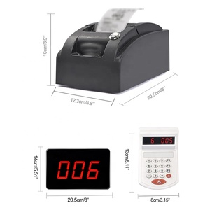Sistema de Gestión de cola de llamadas e tickets inteligente, inalámbrico, para centro médico, clínica, restaurante y Banco - Product Image 2