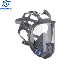 Maschera antigas industriale, respiratore Full Face certificato EN136 con visiera panoramica per protezione CBRN, attrezzatura di emergenza di sopravvivenza - Product Image 4