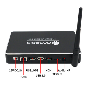 Производитель MBox-3128A Rockchip RK3128 Android Box 1 ГБ WiFi Ethernet Android7.1 Media Player Box для динамических рекламных дисплеев - Product Image 2