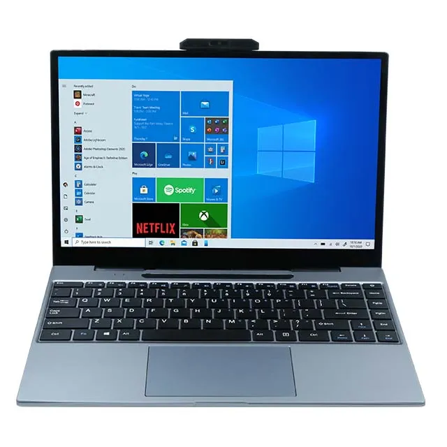 Harga Pabrik Laptop Layar 10 IPS Win 14 Inci Baru untuk Komputer Kantor & Siswa Laptop Gaming Core I7