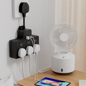 Hot Selling Trend Convenient for Home Multifunctional 3outlets <strong>Socket</strong> Extension <strong>with</strong> 2 USB and 1 Type C <strong>with</strong> <strong>Switch</strong> - Product Image 1