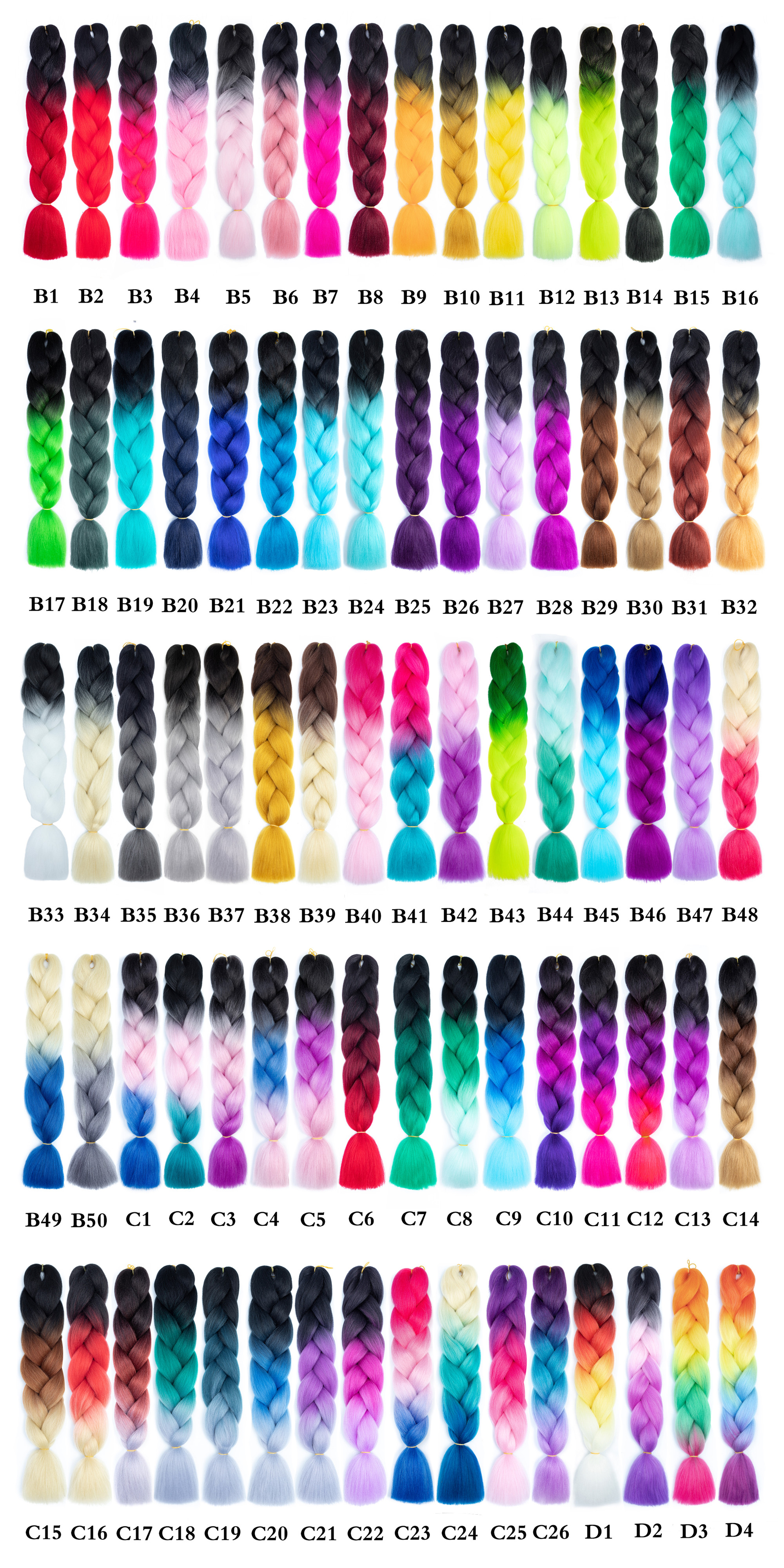 Carta de colores 4