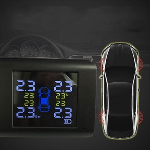 Sensor de monitor de temperatura y presión de neumáticos TPMS externo digital de alta calidad alimentado por tecnología solar - Product Image 6