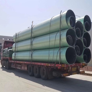 FRP vết thương ống, GRP đường ống thoát nước ngầm, FRP ống thông gió - Product Image 1