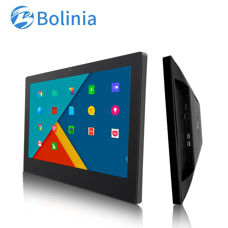 Vendita calda monitor touchscreen capacitivo Android IPS da 18.5 pollici RK3288 2 16/4 16 pc tutto in un pannello per uso industriale