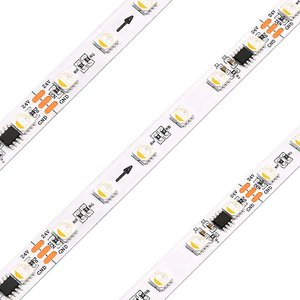 สายสัญญาณคู่5050 RGBW RGB แถบไฟ LED แอดเดรสที่ Ws2811DMX512ได้ DC24V USB DC48V SPI 8พิกเซลส์/เมตร10พิกเซล UCS512แถบ LED - Product Image 1