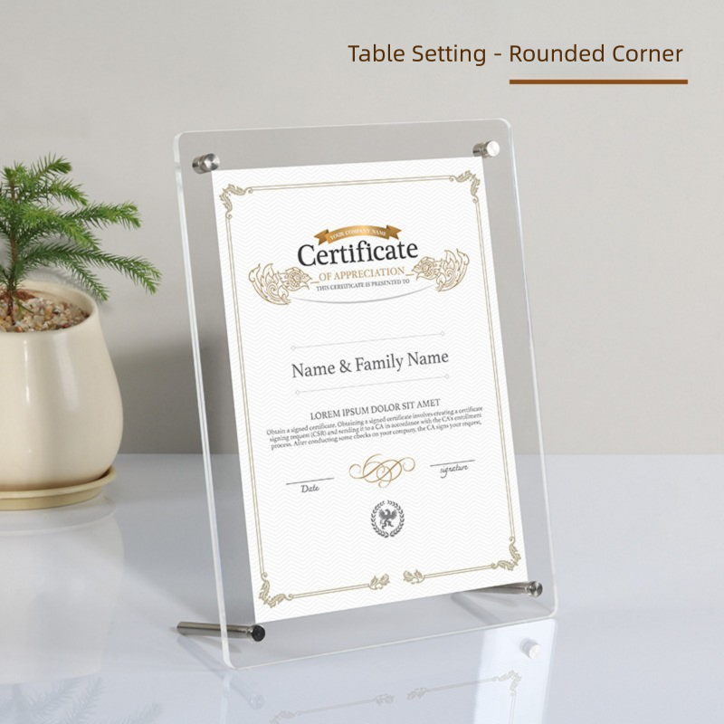 Table Setting - Rounded Corner