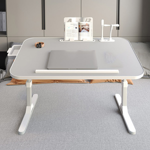 Soporte portátil 2025, escritorio de Metal grande ajustable en altura y ángulo para ordenador portátil, uso de oficina, escritorio de ordenador con bandeja y mesa de bandeja - Product Image 6
