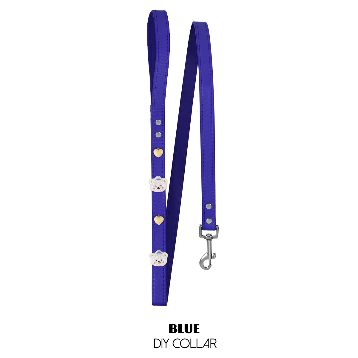Blue leash