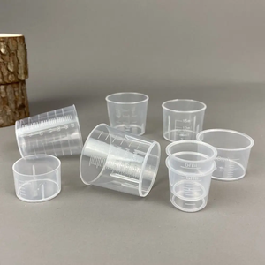 Ouyi Measuring <strong>Cups</strong> 15ml/30ml Transparent Plastic Double-scale Medicine Measuring <strong>Cup</strong> for Measure Amount of Liquid and Samples - Product Image 5