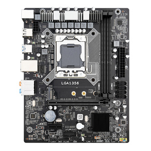 X79Aマザーボードキットlga1356、e5 2430v2 2個8gメモリサポートサーバーSATA3.0USBコンピューター - Product Image 2