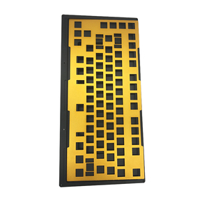 <strong>Custom</strong> Brass <strong>Keyboard</strong> case Cnc Machining <strong>Keyboard</strong> Back Plate Mechanical <strong>Keyboard</strong> Diy - Product Image 2