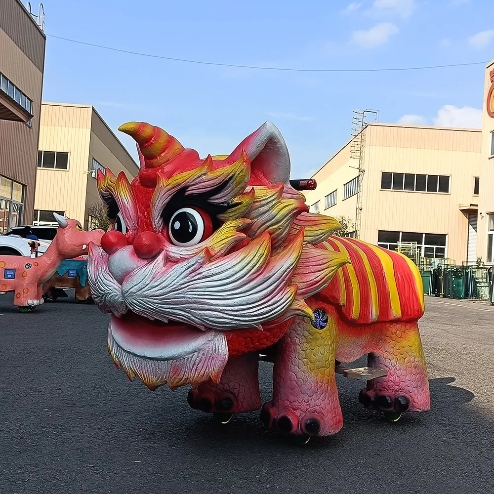 Dinosauro elettrico giro Scooter meccanico Dino auto per il centro commerciale