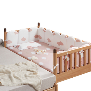 Northward beşik yatak yumuşak çanta çit çarpışma geçirmez saf pamuk demonte edilebilir ve yıkanmış Patchwork yatak yenidoğan için - Product Image 3