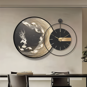 Mới nhất mốt hiện đại đơn giản cảnh quan bức tranh tường dẫn ánh sáng bức tranh pha lê sứ bức tranh tường nghệ thuật trang trí nội thất - Product Image 1