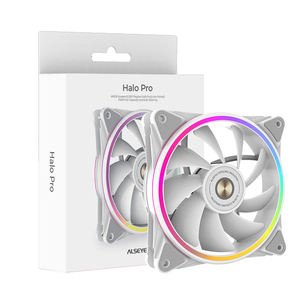 ALSEYE Halo Pro 120mm 4PIN PWM DC 12V ventilador de refrigeração de jogos com ARGB Iluminação para PC Case Assembly