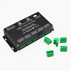 12CH 5A DMX-Signal mit konstanter Spannung DMX512 Decoder RGB-LED-Controller-Dimmer Für LED-Streifen lichts teuerung