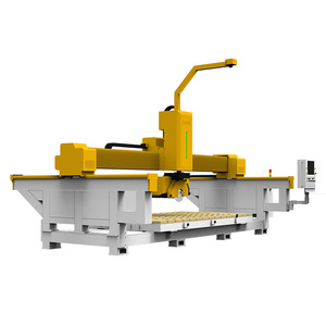 מכונות מהירות גבוהה חותך גרניט אריחים 5 ציר cnc גשר מסור מכונת אבן מים למכירה