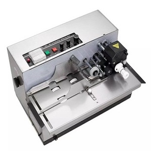 Tinten rad Verfalls datum Codier maschine Chargen nummer Code Druckmaschine MY-380F automatische feste Heiß prägung Datums codierer Drucker