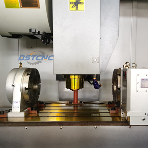 Vmc1060 3轴4轴5轴数控车铣床车床，用于带转盘的金属加工 - Product Image 6