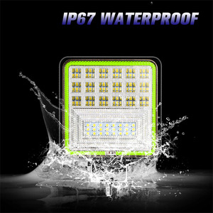 126w <strong>24V</strong> <strong>Led</strong> Work Bulb 4 Inch <strong>Led</strong> Light Bars Off-road <strong>LED</strong> Work Lamp 4x4 <strong>LED</strong> Work Light for Truck Fog Driving Lamp - Product Image 6