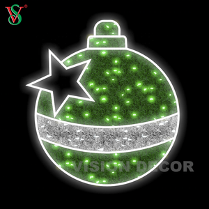 Tira de luces LED 2D para decoración navideña, luminosas e impermeables para exteriores - Product Image 3