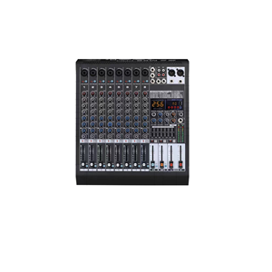 <strong>PRO</strong>-8 8-Channel DJ Controller Professional Audio <strong>Mixer</strong> with 256 Built-In DSP Effects for Stage Performances Made Durable Metal