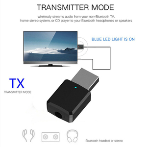 2 en 1 USB BT 5,0 Transmisor Receptor AUX Adaptador de audio para TV/PC/Coche USB BT Transmisor Receptor - Product Image 4