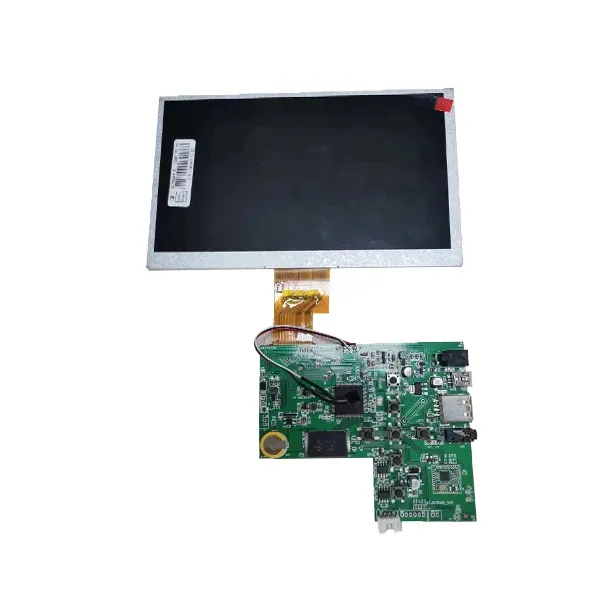 Solution d'affichage de cadre photo numérique ZXFELEC pour écran LCD de 7 pouces connectez la carte mère de cadre photo numérique avec réglage wifi