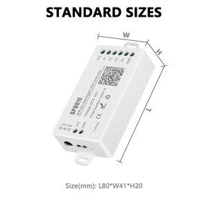 SP801E Wi-Fi, арт-чистая Магия Светодиодный контроллер светодиодной панелью Matrix модуль WS2812B WS2811 световая полоса беспроводным управлением с помощью iOS Android DC5-24V - Product Image 6