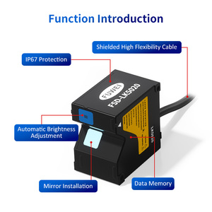 Hochpräziser FSD-LK-Serie Laser-Weg sensor Netzwerk-Port TCP/IP Serial Port RS232 Controller Optischer Sensor