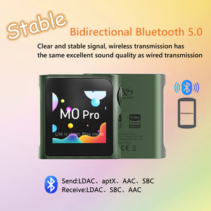 Shanling mo Pro âm nhạc di động máy nghe nhạc MP3 Máy nghe nhạc âm thanh với 1.54 inch HD màn hình cảm ứng <span class=keywords><strong>Bluetooth</strong></span> 5.0 USB thẻ nhớ chức năng - Product Image 4