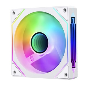 LY OEM/ODM Kit de ventilador de bloques de construcción Infinity Mirror ARGB Gaming PC Case Ventilador de refrigeración Ordenador CPU Cooler Fan con función PWM