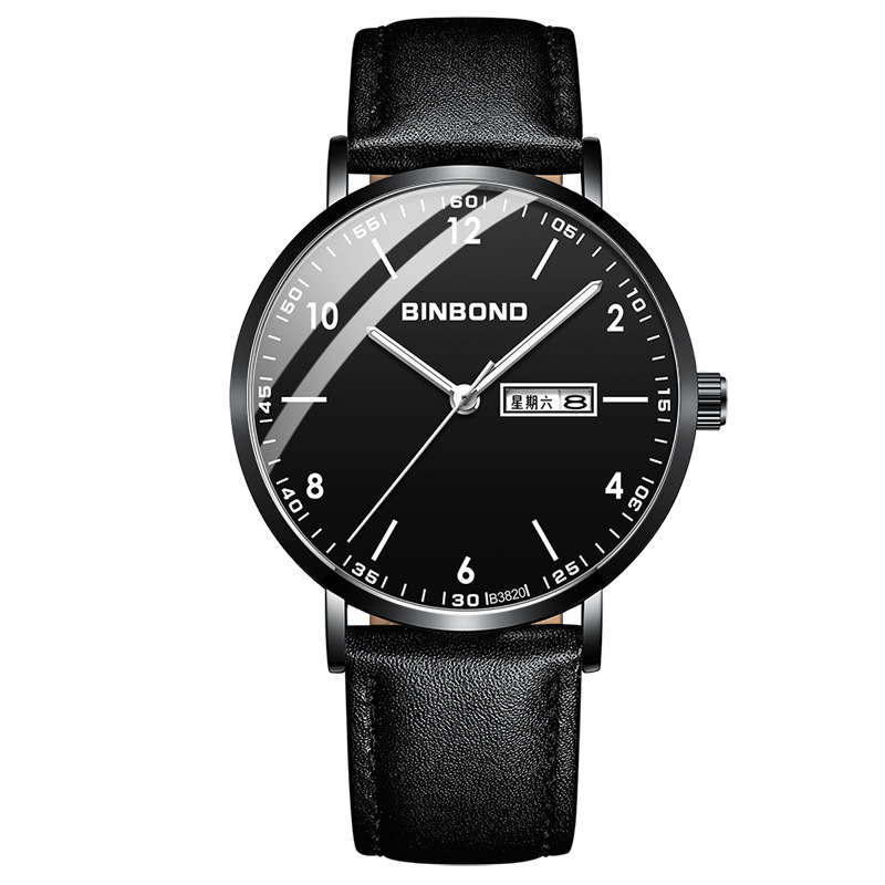 Black leather strap 1
