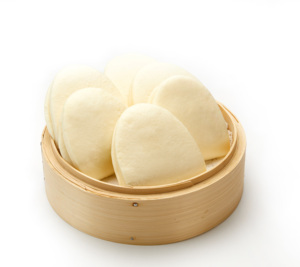 China Factory <strong>Cooked</strong> Wheaten Food Hot Dog Food Chinese Frozen Pau Bun Folded Bun Koah-pau Gua Bao Frozen Food