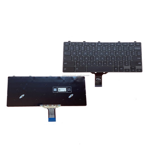 New <strong>Notebook</strong> US <strong>Keyboard</strong> <strong>with</strong> Power Key for Non-touch Dell Chromebook 11 3100/5190/3110 00D2DT 0D2DT - Product Image 1