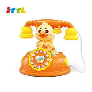 ITTL Electric Multifunctional Early Educational Girl Phone English and Chinese <strong>Bilingual</strong> Learning Machine <strong>Toys</strong> for Kids