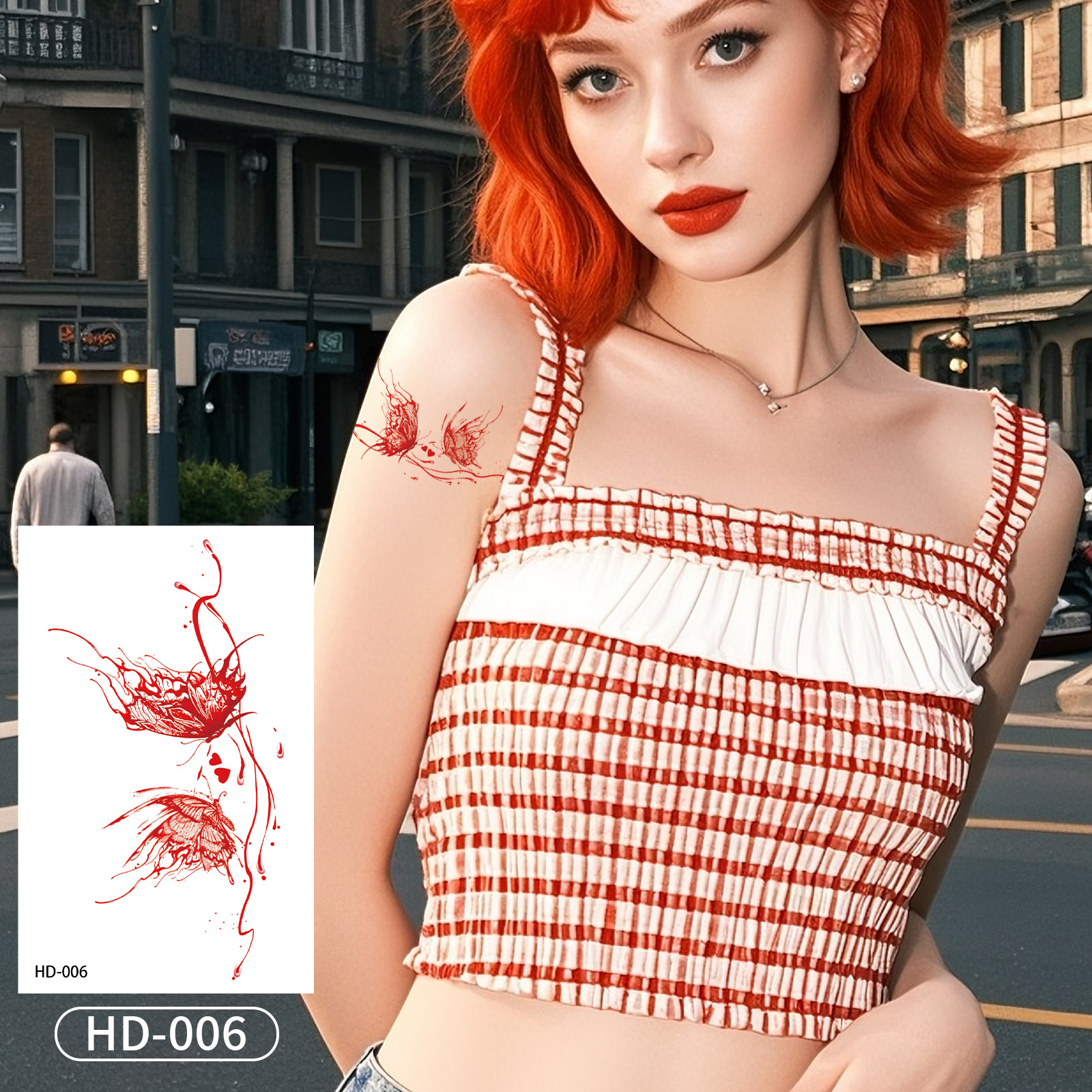 Red hd-006 - 120*76mm