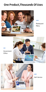 10.1 Inch L-Shaped <strong>Android</strong> 11 Tablet PC Touch Screen LCD for Shopping Mall Food Ordering Elevator Wayfinding &amp; Education Use - Product Image 4