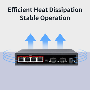 Di alta qualità KuWFi 2.5g switch di rete 10G sfp non gestito Ethernet switch con indicatore luminoso a LED - Product Image 4