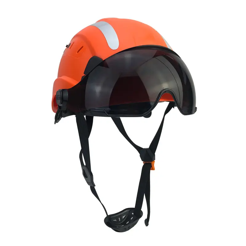 ANTMAX-Casco DE SEGURIDAD ABS para escalada y senderismo, casco de rescate para trabajos de construcción industrial