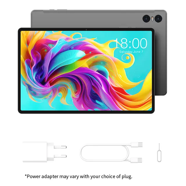 Teclast Máy tính bảng T50pro 11 "2000x1200 MTKG99 Android 13 8GB + 8GB RAM 256GB ROM 4G Loại mạng C 8000mAh 18W sạc nhanh