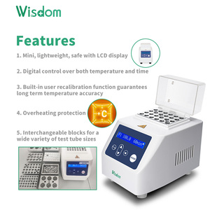 WISDOM MB-W-M100 Digital PCR Block Heizung 6.5 °C/min Heizrate austauschbare Rohr module - Product Image 3