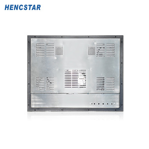 Computadora industrial sin ventilador de 15 pulgadas con Windows 10 Pro + SO de 64 bits Pantalla táctil capacitiva de 10 puntos PC de panel todo en uno - Product Image 3