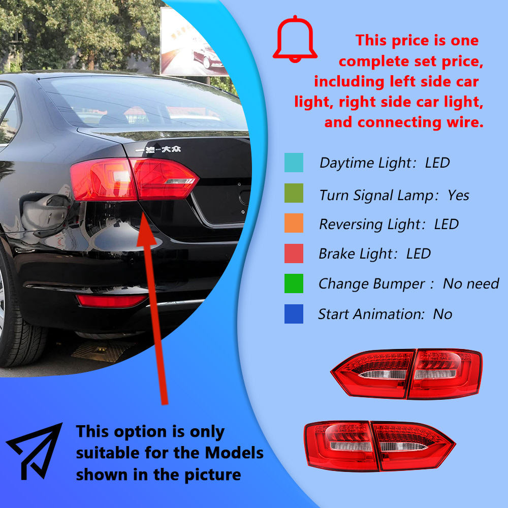 Taillight one set