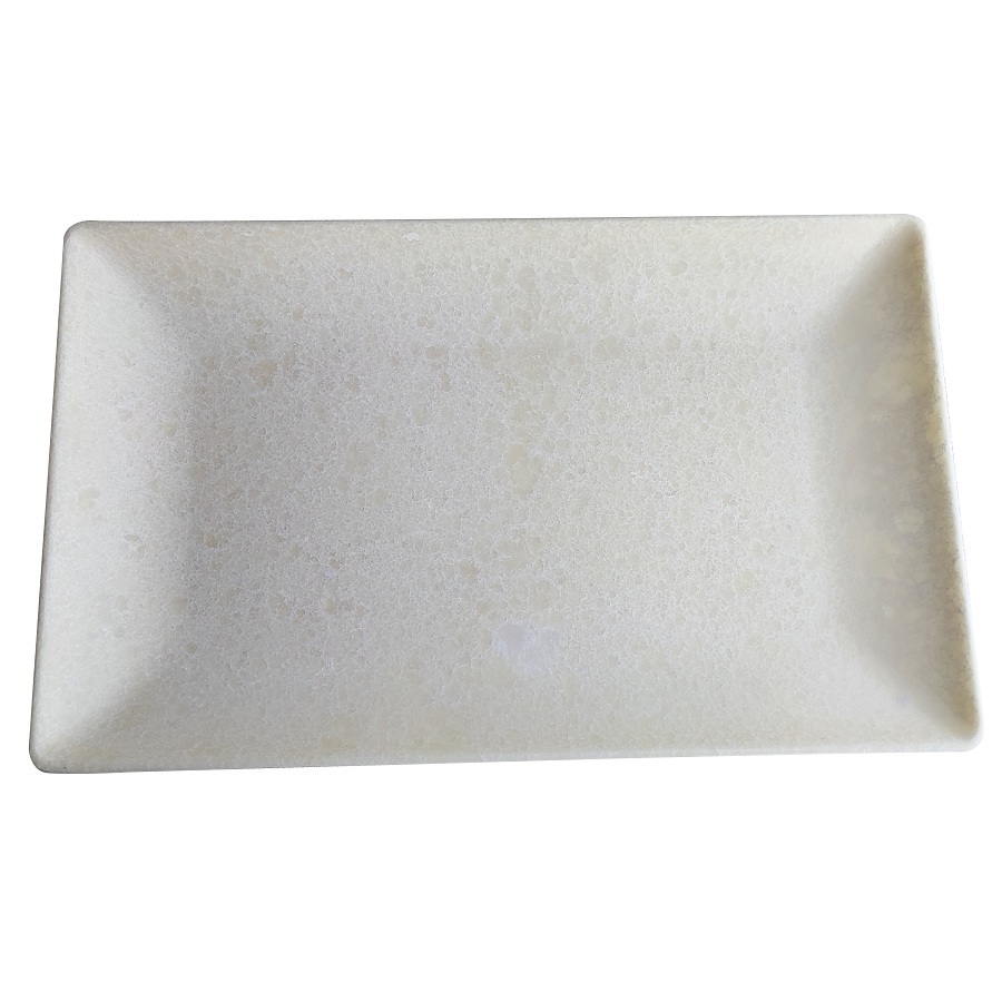 17,5 ''rectángulo bandeja-patrón personalizado