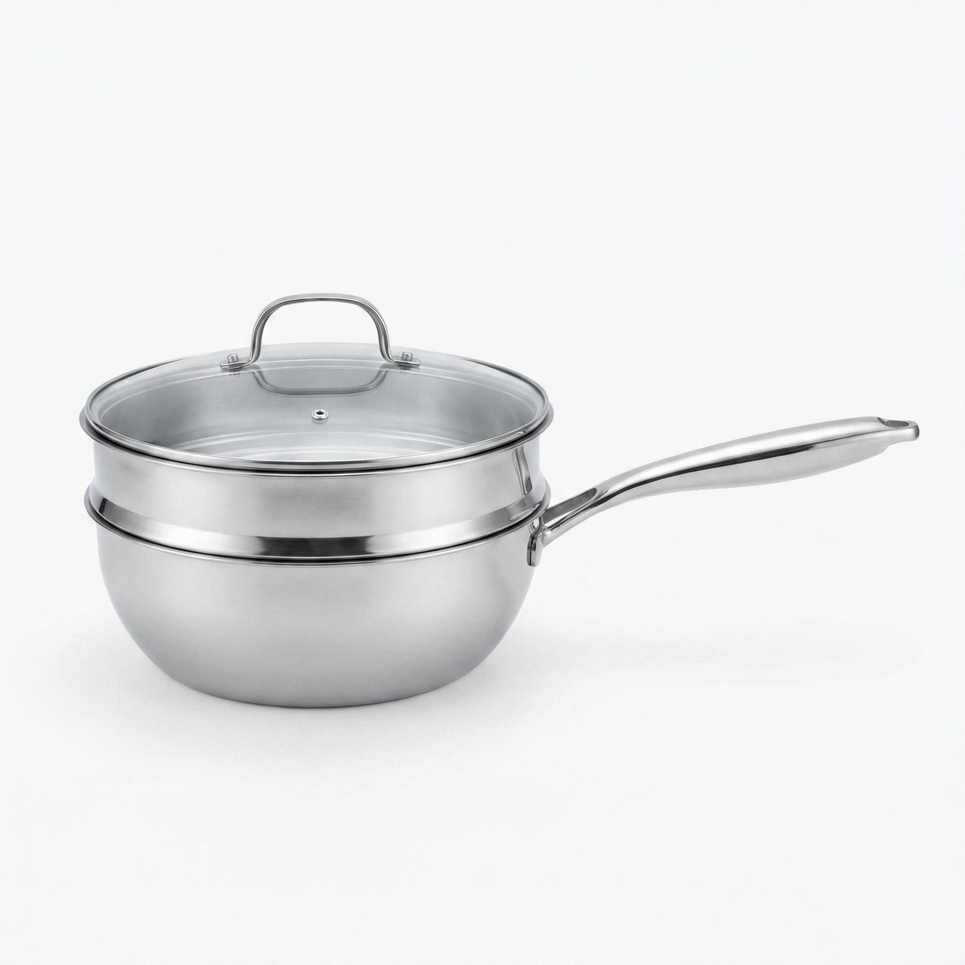 24cm frying pan with steaming insert
