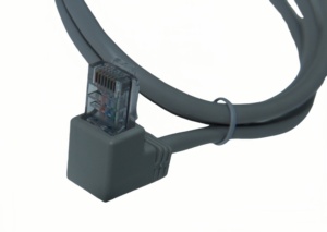 ODM 1Mコントローラエリアネットワーク<span class=keywords><strong>DB9</strong></span> ~ RJ45 BCコンダクター24AWG LANケーブルスマート機器用ブラックPVCジャケット付き